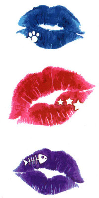 

Smilendeal T1981 Lips Temp Body Tattoo(Lips)