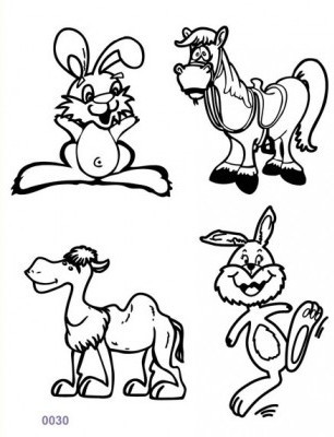

Shimmer Fans Glitter Tattoo Kit (TAPE + GLITTER)(Animals)