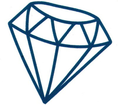 

Smilendeal T1640 Removeable Temp Body Tattoo - Diamond Style(Diamond)