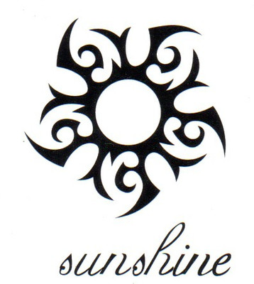 Flipkart - Smilendeal T1796 Removeable Temp Body Tattoo – Sunshine Style(Sunshine)