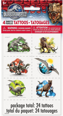 

Unique Jurassic World Tattoos(Cartoons)