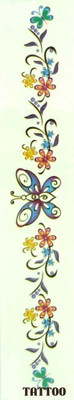 

London Jewels Temporary Tattoos(Flowers & Butterflies)