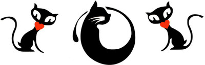 Smilendeal T1945 Cats Temp Body Tattoo(Cats)
