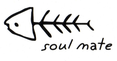 

Smilendeal T1588 Removeable Temp Body Tattoo - Soul Mate Style(Soul Mate)