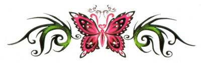 

Smilendeal T2177 Butterfly Temp Body Tattoo - Multi(Butterfly)