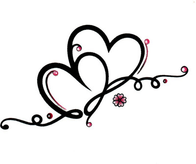 

Smilendeal T1847 Heart Temp Body Tattoo(Heart)