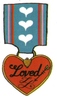 

Smilendeal T1718 Removeable Temp Body Tattoo - Loved Style(Loved)