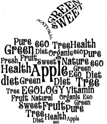 

Smilendeal T2178 Apple Temp Body Tattoo - Multi(Apple)