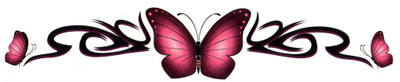 

Smilendeal T1575 Removeable Temp Body Tattoo - Butterfly Style(Butterfly)