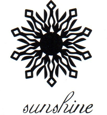 

Smilendeal T1801 Removeable Temp Body Tattoo - Sunshine Style(Sunshine)