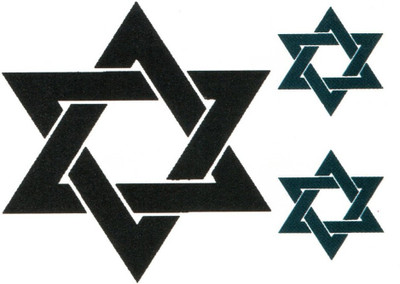 

Smilendeal T2019 Star Temp Body Tattoo - Black(Star)