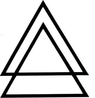 

Smilendeal T1694 Removeable Temp Body Tattoo - Triangel Style(Triangel)
