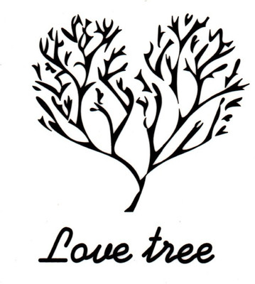 

Smilendeal T2166 Love Tree Temp Body Tattoo - Black(Love Tree)