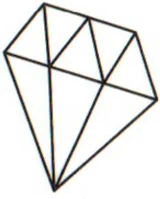 Smilendeal T1599 Removeable Temp Body Tattoo - Diamond Style(Diamond)