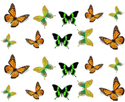 

SENECIO™ Trendy Butterflies Temporary Nail Tattoo Pack(Butterfly)