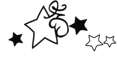 

Smilendeal T1950 Stars Temp Body Tattoo(Stars)