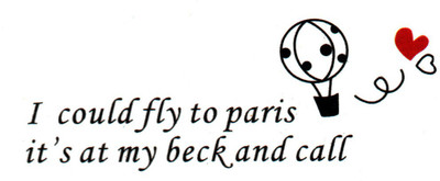 

Smilendeal T1842 Paris Temp Body Tattoo(Paris)
