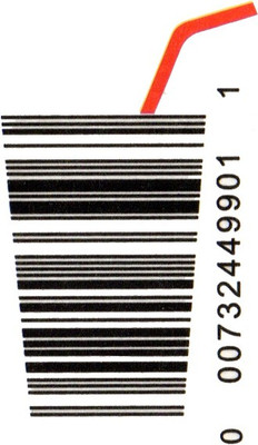 

Smilendeal T1752 Removeable Temp Body Tattoo - Barcode Style(Barcode)
