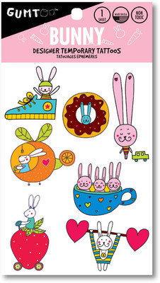 

Gumtoo Bunny - Designer Temporary Tattoos(Easter, Bunny, Rabbit)