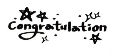 

Smilendeal T1830 Congratulations Temp Body Tattoo(Congratulations)