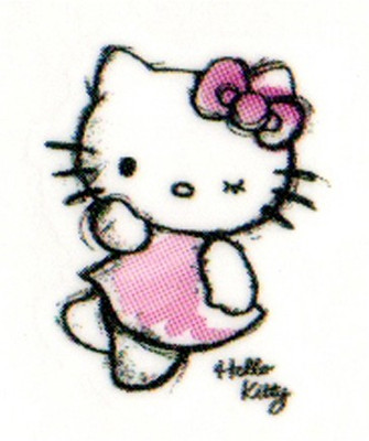 

Smilendeal T1684 Removeable Temp Body Tattoo - Hello Kitty Style(Hello Kitty)