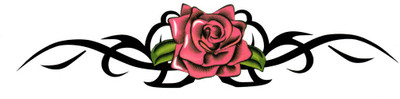 

Smilendeal T1969 Rose Temp Body Tattoo(Rose)