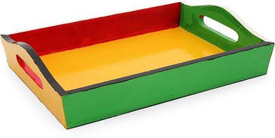 

Kaushalam Small Painted: Chic Tray