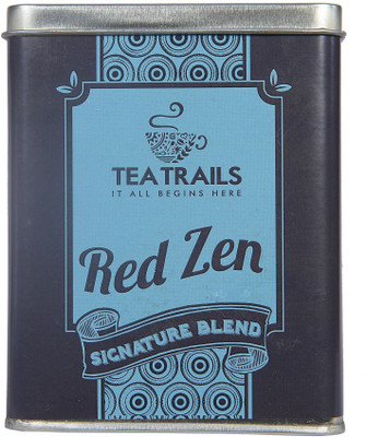 

Tea Trails Red Zen TIN Apple, Cinnamon, Honey Herbal Infusion Tin(50 g)