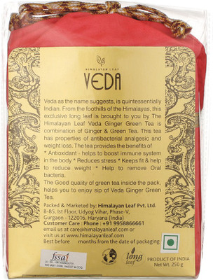 VEDA Ginger Ginger Green Tea Pouch(250 g)