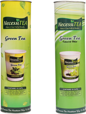 

Necessitea Ready-To-Drink Tulsi Green Tea(300 g, Can)