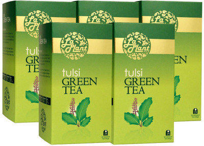 

LaPlant Tulsi- 125 Bags (Pack of 5) Tulsi Green Tea(400 g, Box)