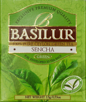 Basilur Sencha 10 tbg Ceylon Green Tea(15 g, Box)