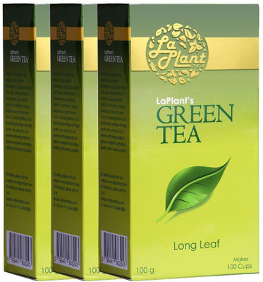 

LaPlant Long Leaf - 300 gm (Pack of 3) Green Tea Box(300 g)