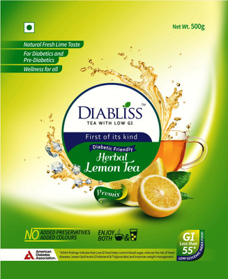 

DiaBliss Diabetic Friendly Lemon Herbal Infusion(500 g, Pouch)