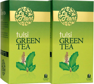 

LaPlant Tulsi - 50 Bags (Pack of 2) Tulsi Green Tea(160 g, Box)