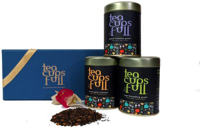 

Teacupsfull Tea Gift, Joyful Green Tea Tin(150 g)