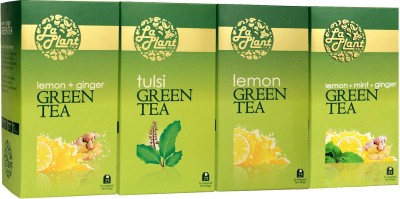 

LaPlant Combo VI Lemon, Tulsi, Mint, Ginger Green Tea Box(100 Sachets)