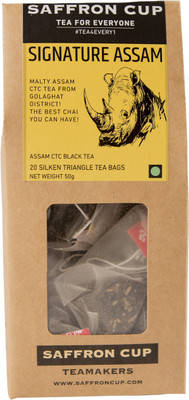 

Saffron Cup SignatureAssam Black Tea Box(20 Sachets)