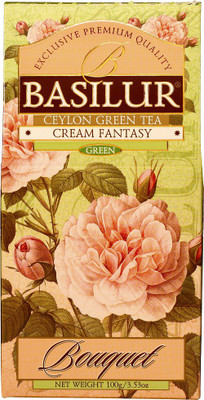 

Basilur Cream Fantasy Strawberry Green Tea(100 g, Box)