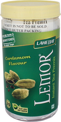 

Lemor Unsweetened Instant Premix Cardamom Tea Plastic Bottle(250 g)