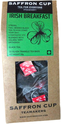 

Saffron Cup IrishBreakfast Black Tea Box(20 Sachets)