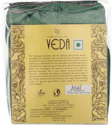 

VEDA Darjeeling Organic Green Tea Pouch(100 g)