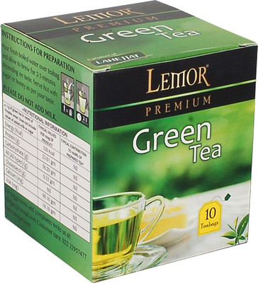 

Lemor Premium Unflavoured Green Tea Box(16 g)