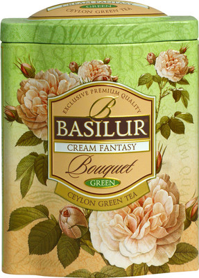 

Basilur Cream Fantasy Caddy Berry Green Tea(100 g, Tin)