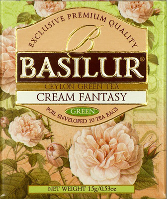 

Basilur Cream Fantasy 10tbg Strawberry Green Tea(15 g, Box)