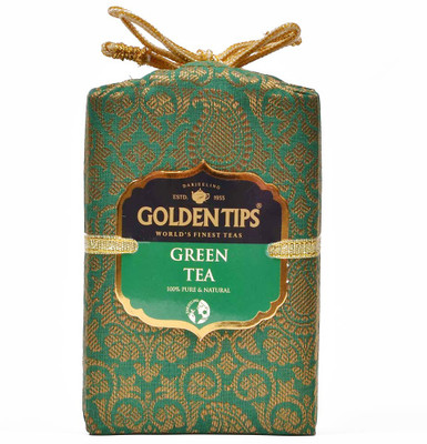 

Golden Tips Brocade Bag Tea Green Tea Pouch(100 g)