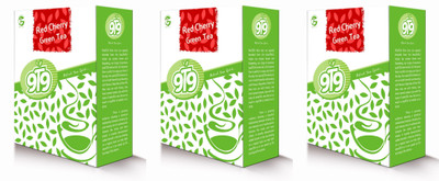 

9T9 Red Cherry Cherry Green Tea(100 g, Box)
