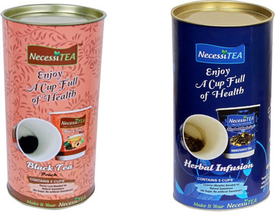 

Necessitea Ready-To-Drink Peach Green Tea(300 g, Can)
