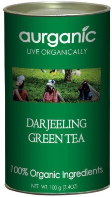 

Aurganic Darjeeling , Long Leaf - 100% Organic (100 Gm) Unflavoured Green Tea(100 g, Can)