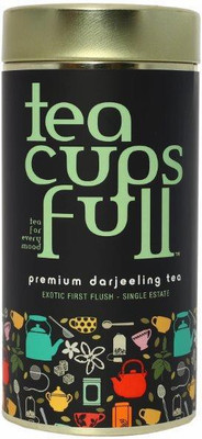 Teacupsfull Premium Darjeeling First Flush Black Tea Tin(100 g)